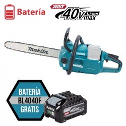 Motosierra a Batería Makita UC012GZ Tensión 40V x 2 XGT Espada 40cm