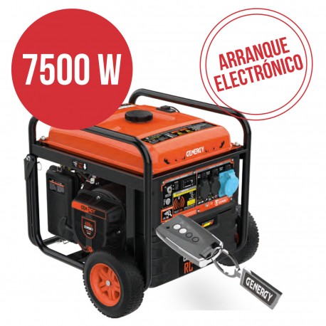 Generador eléctrico Genergy Inverter CRETA RC 7500 W