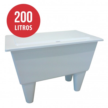 Saladero de Poliéster 200 L Con Patas