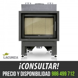 Monobloque para leña Lacunza Inca 80 V CV