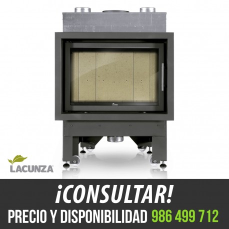 Monobloque para leña Lacunza Inca 80 V CV