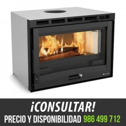 Insertable de leña Nórdica 70 Cristal