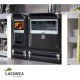 Cocina de leña Lacunza Modelo Vulcano 7T Vitrocerámica Potencia máx 13