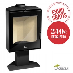 Estufa de leña Lacunza Atlantic 611 R