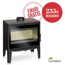 Estufa de leña Lacunza Biarritz