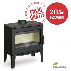 Estufa de leña Lacunza Bidart