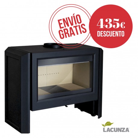 Estufa de leña Lacunza Leon