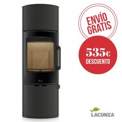 Estufa de leña Lacunza Maya ACU Vision