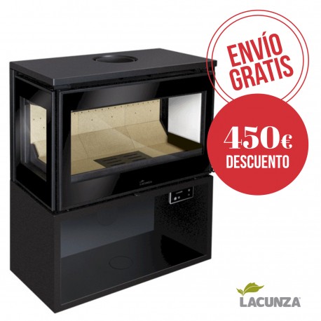 Estufa de leña Lacunza PARIS 700 CLID