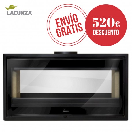 Estufa de leña Lacunza Verona 1000