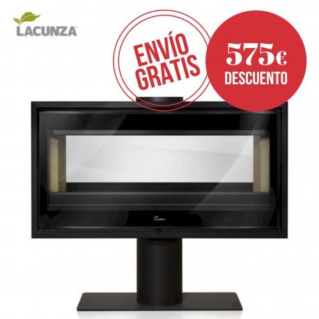 Estufa de leña Lacunza Verona 1001