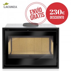 Insertable chimenea de leña Lacunza Aroa 700