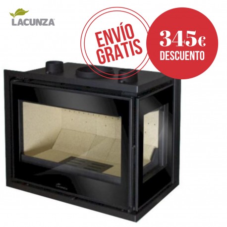 Insertable chimenea Lacunza Adour 600 CLD