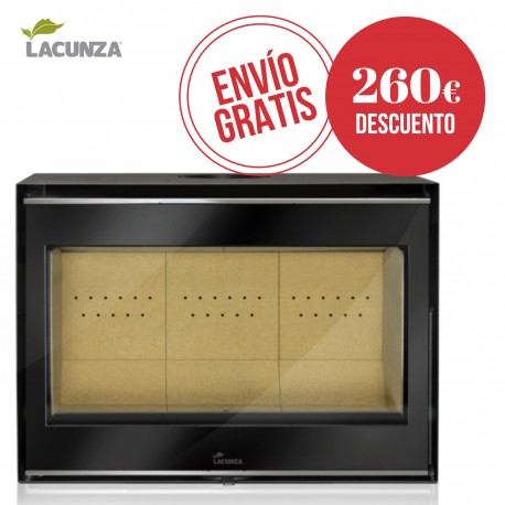 Insertable chimenea Lacunza Adour 700 ST
