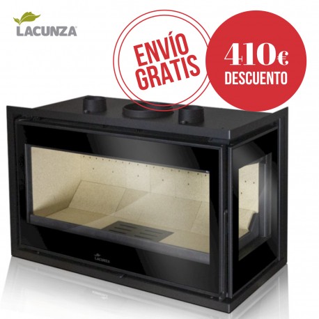 Insertable chimenea Lacunza Adour 800 CLD