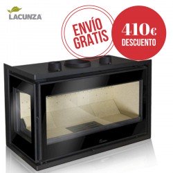 Insertable chimenea Lacunza Adour 800 CLI