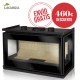 Insertable chimenea Lacunza Adour 800 CLID
