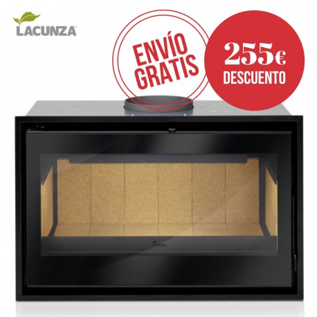 Insertable chimenea Lacunza Aroa 800