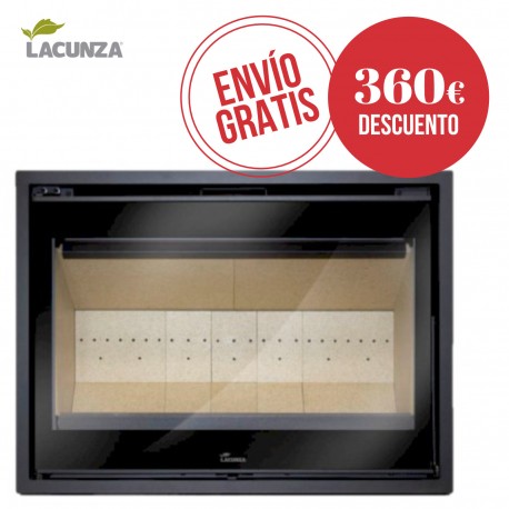 Insertable chimenea Lacunza Loire 800