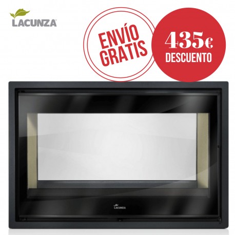 Insertable chimenea Lacunza Nickel 800