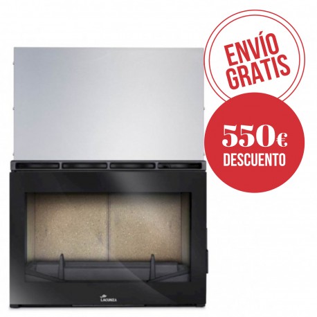 Estufa insertable calefactora Lacunza Sakan 16 ECO Serp