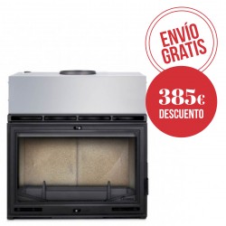 Estufa insertable calefactora Lacunza Sarria 12 ECO Serp