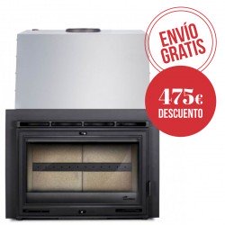 Estufa insertable calefactora Lacunza Sarria 20 ECO