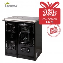 Cocina de leña cerrada Lacunza Lis 5T Fundición