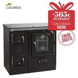 Cocina de leña cerrada Lacunza Lis 7T Fundición