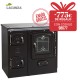 Cocina de leña Lacunza Lis 8T SV Vitrocerámica