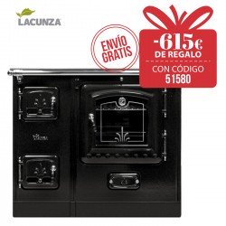 Cocina de leña cerrada Lacunza Lis 8T Fundición