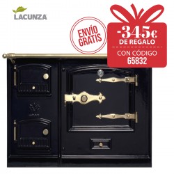 Cocina de leña de obra Lacunza Modelo Rústica