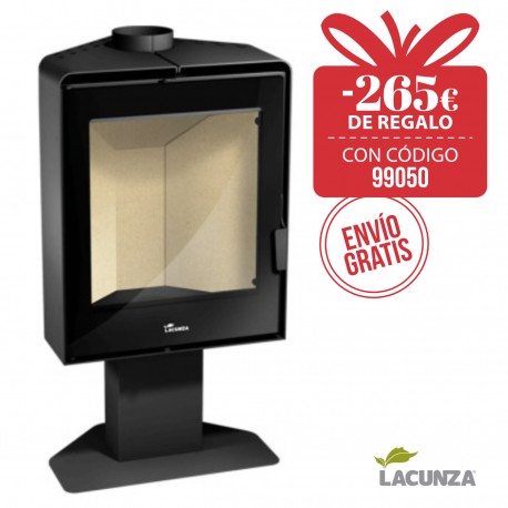 Estufa de leña Lacunza Atlantic 611 R