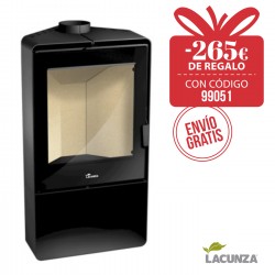 Estufa de leña Lacunza Atlantic 613 R