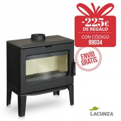 Estufa de leña Lacunza Bidart