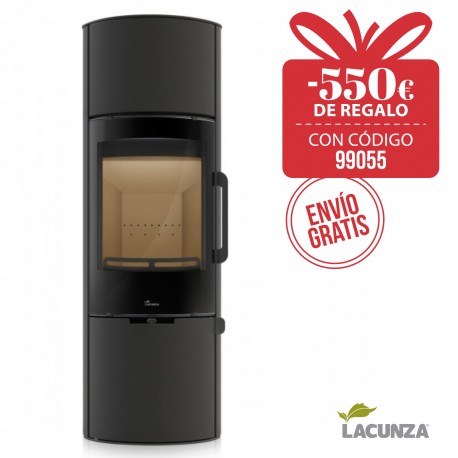 Estufa de leña Lacunza Maya ACU Vision