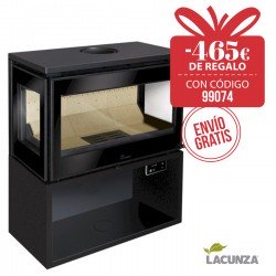 Estufa de leña Lacunza PARIS 700 CLID