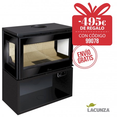 Estufa de leña Lacunza PARIS 700 CLID