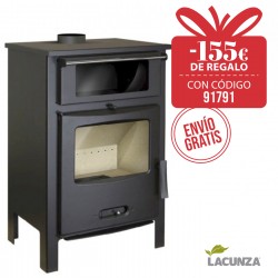 Estufa de leña Lacunza Sagra CH