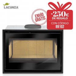 Insertable chimenea de leña Lacunza Aroa 700