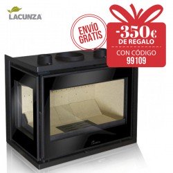 Insertable chimenea Lacunza Adour 600 CLI
