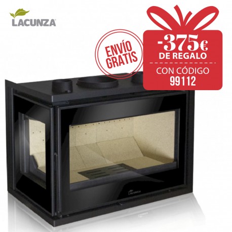 Insertable chimenea Lacunza Adour 700 CLI