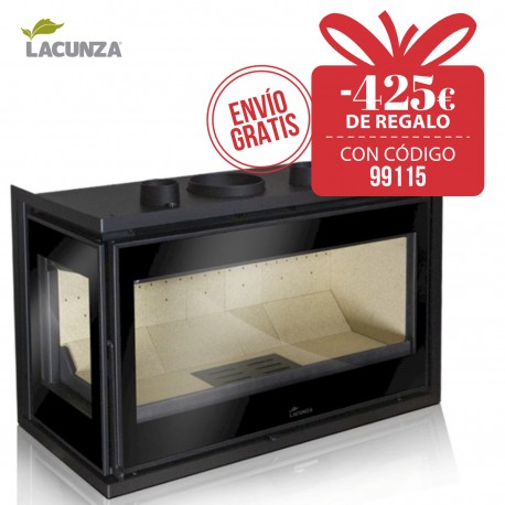 Insertable chimenea Lacunza Adour 800 CLI