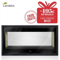 Insertable chimenea Lacunza Nickel 1000