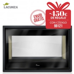 Insertable chimenea Lacunza Nickel 800