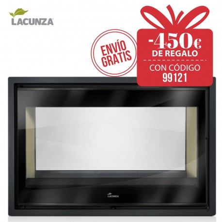 Insertable chimenea Lacunza Nickel 800