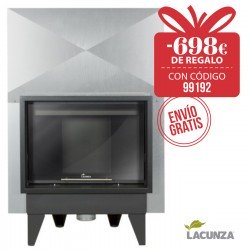 Estufa insertable calefactora Lacunza Itaca 80 R12 ECO