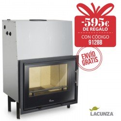 Estufa insertable calefactora Lacunza Otazu ECO