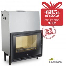 Estufa insertable calefactora Lacunza Otazu ECO Serp