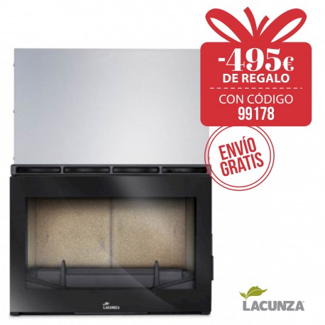Estufa insertable calefactora Lacunza Sakan 16 ECO